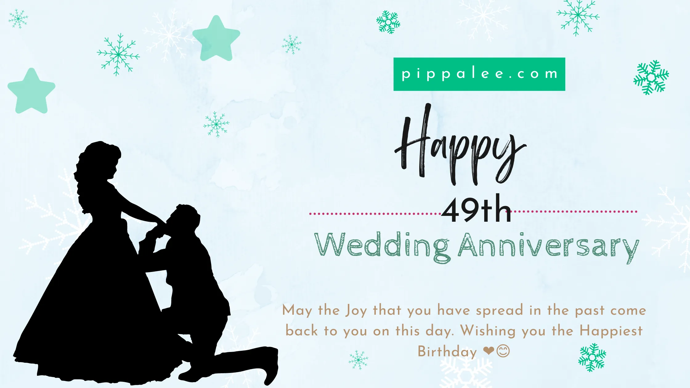 49th Wedding Anniversary - Wishes & Messages