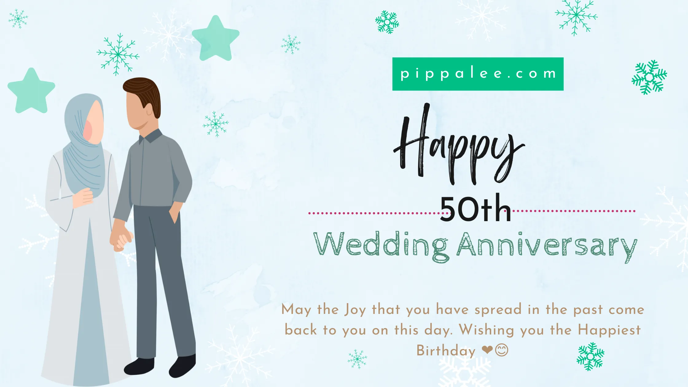 50th Wedding Anniversary - Wishes & Messages