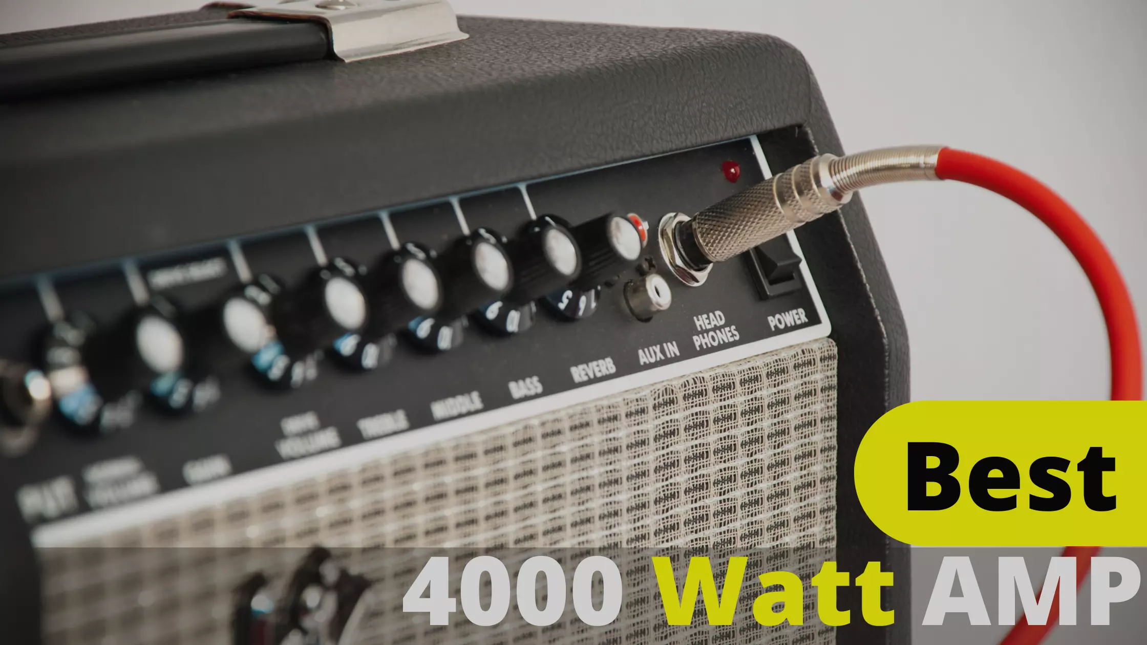 Top 11 Best 4000 Watt Amp Reviews and Buying Guide 2022
