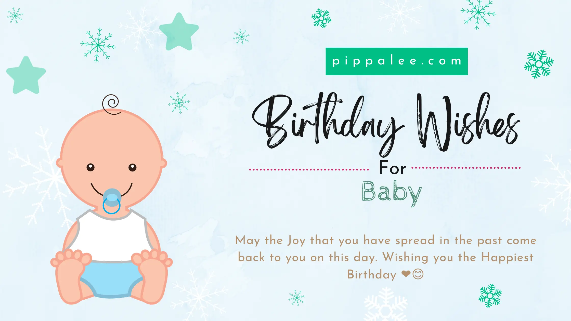 Birthday Wishes For Baby - The Ultimate Wishes