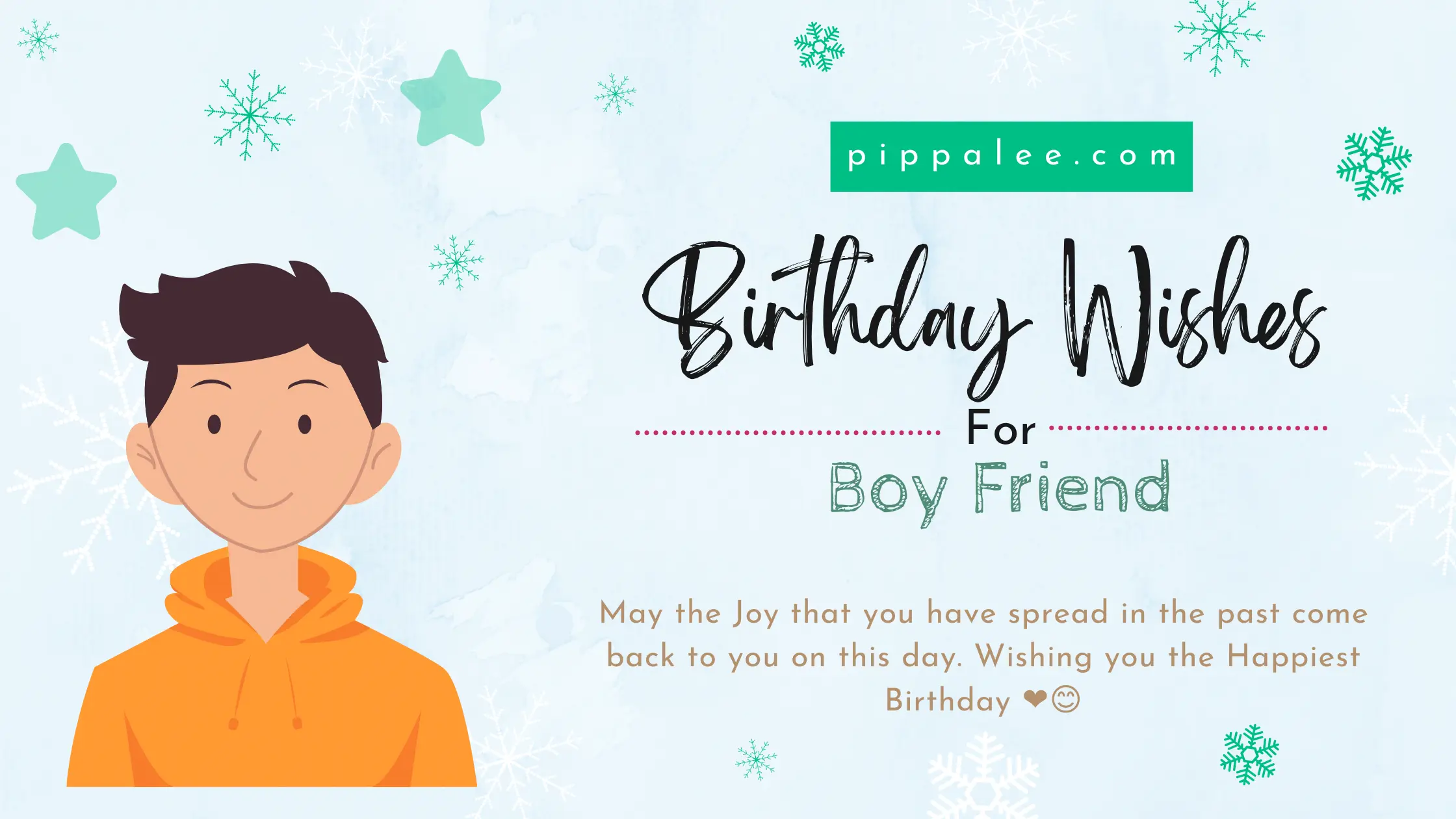 Birthday Wishes For Boy Friend - Special Messages