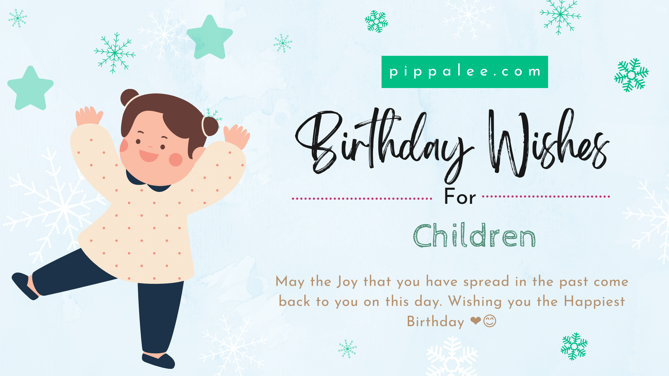 Birthday Wishes for Children - Wishes & Messages