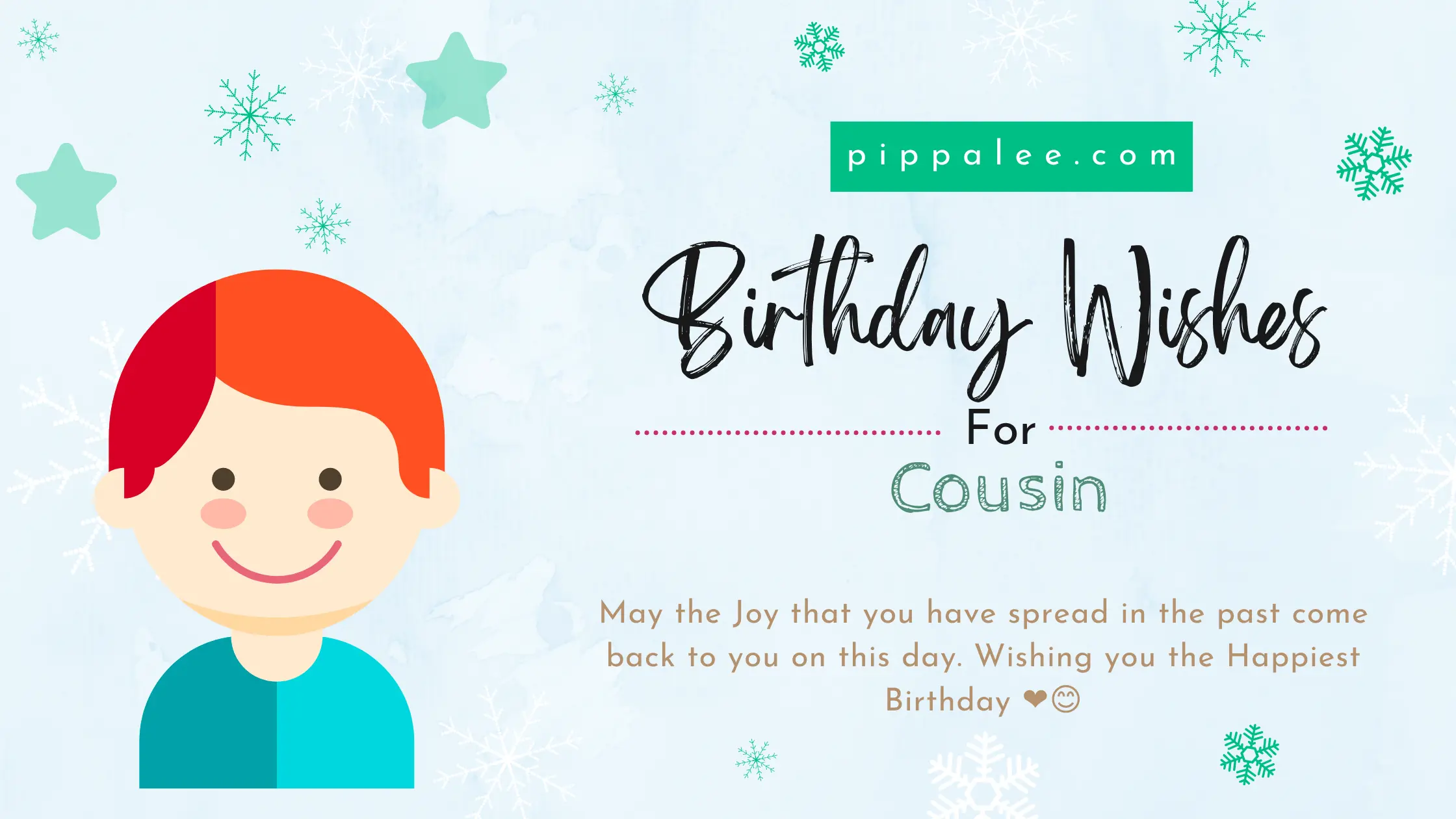 Birthday Wishes For Cousin - Warm Wishes