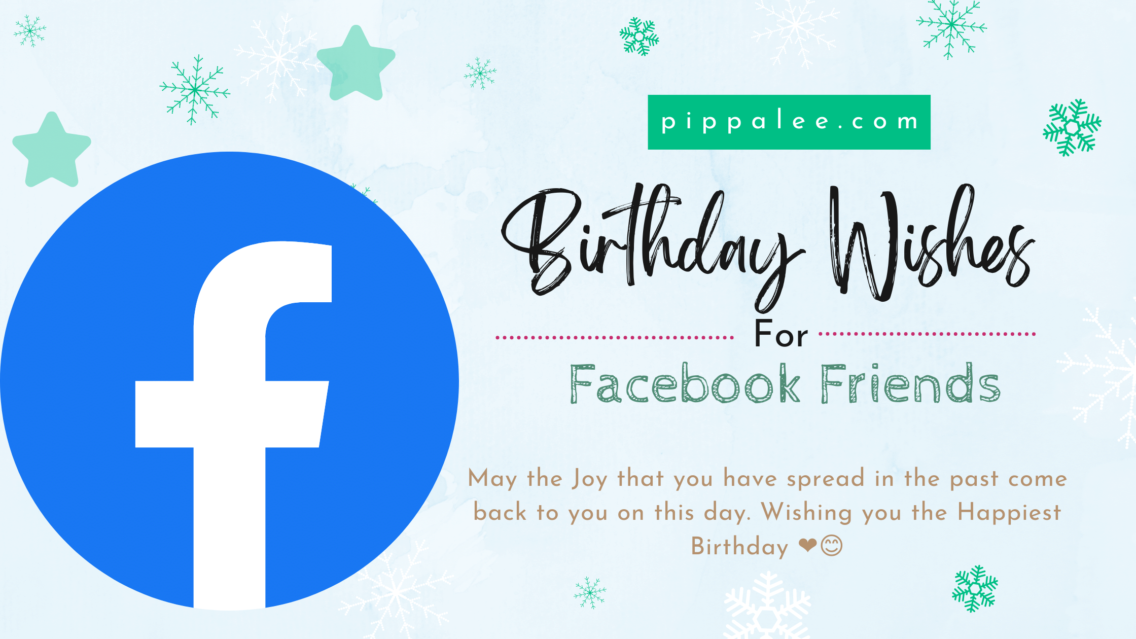 Birthday Wishes For Facebook Friends - Wishes & Messages