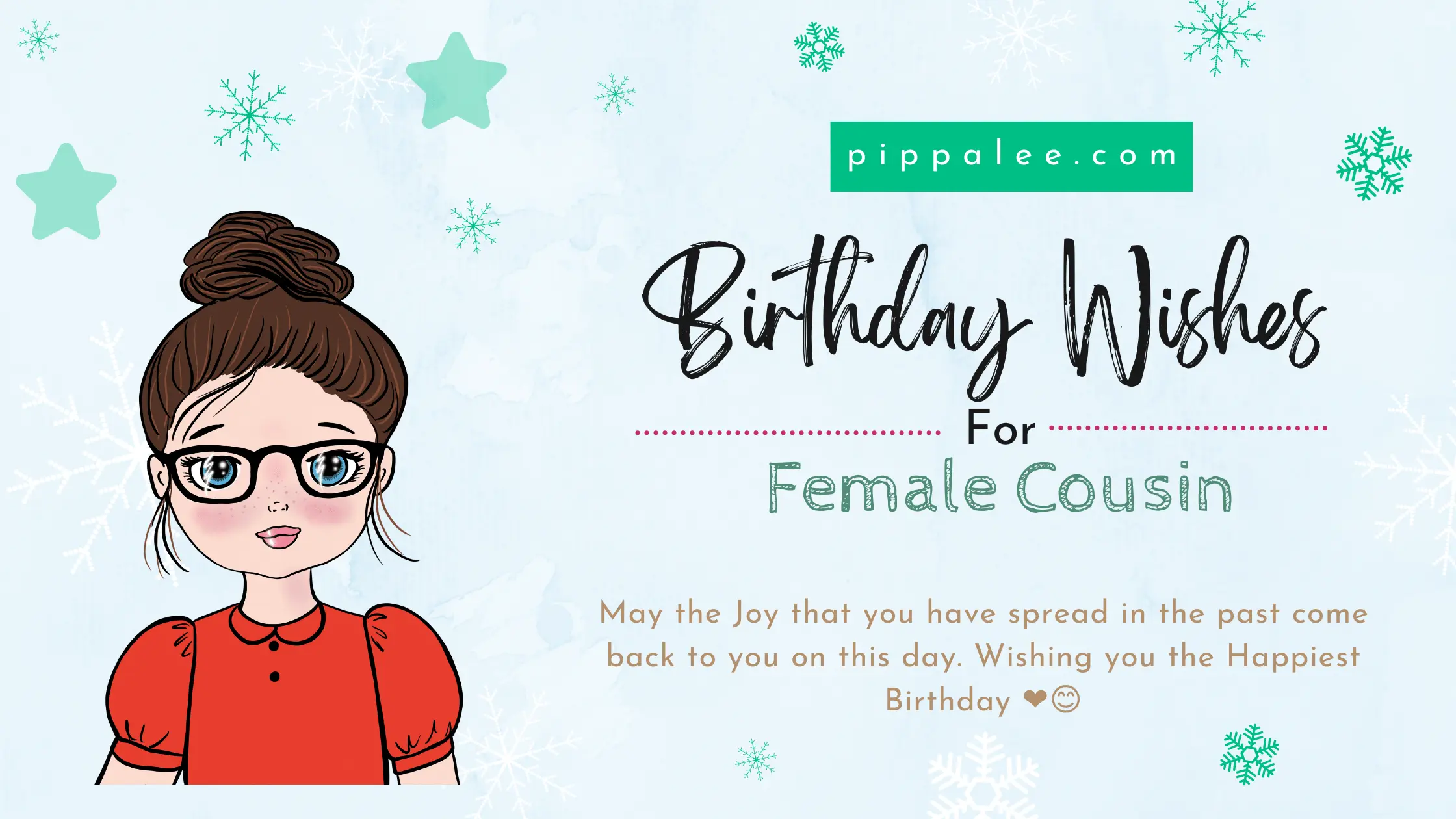 Birthday Wishes For Female Cousin - Cute Wishes