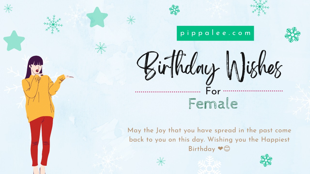 Birthday Wishes For Females - Cute Wishes