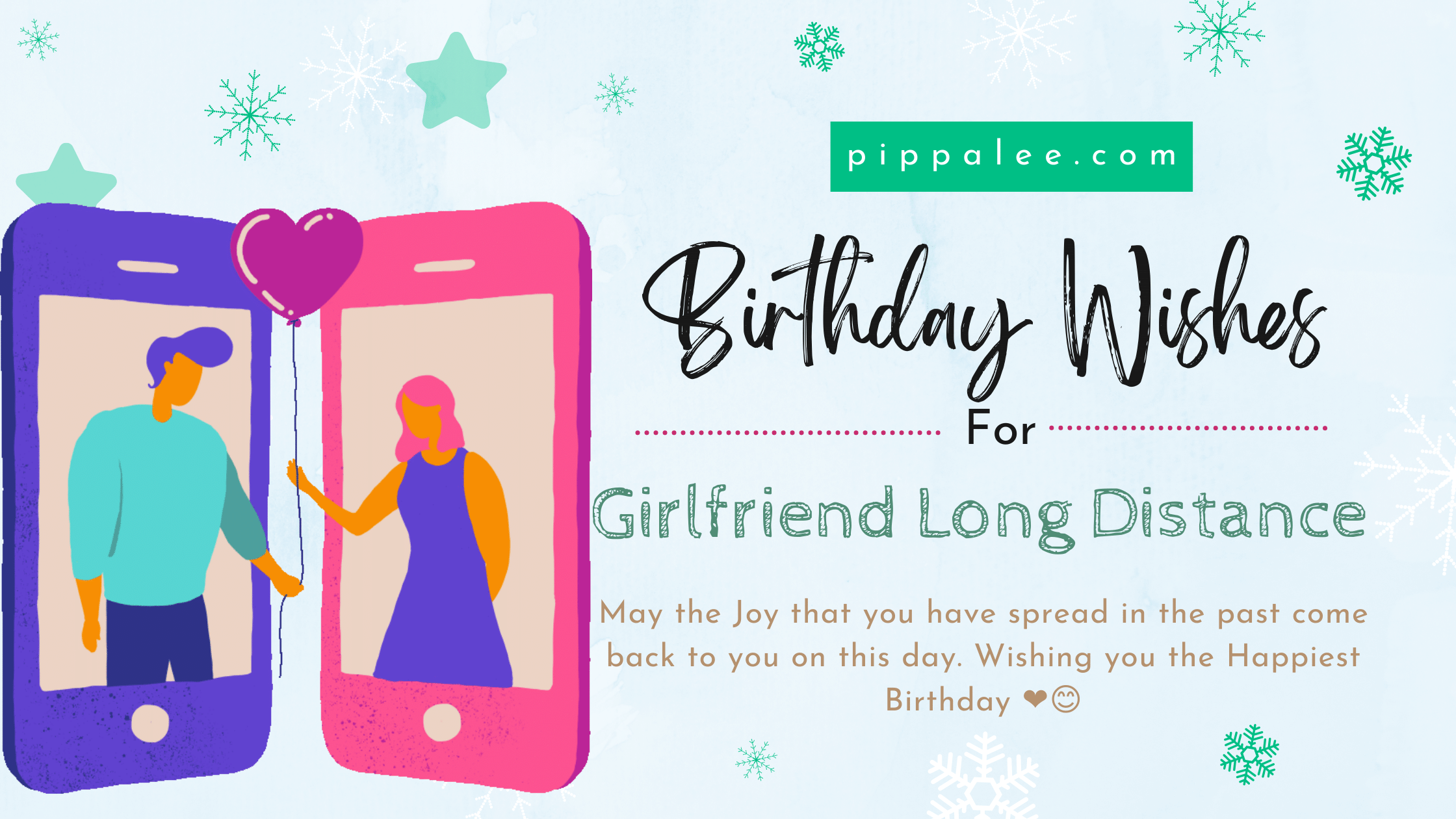 Birthday Wishes for Girlfriend Long Distance - Wishes & Messages
