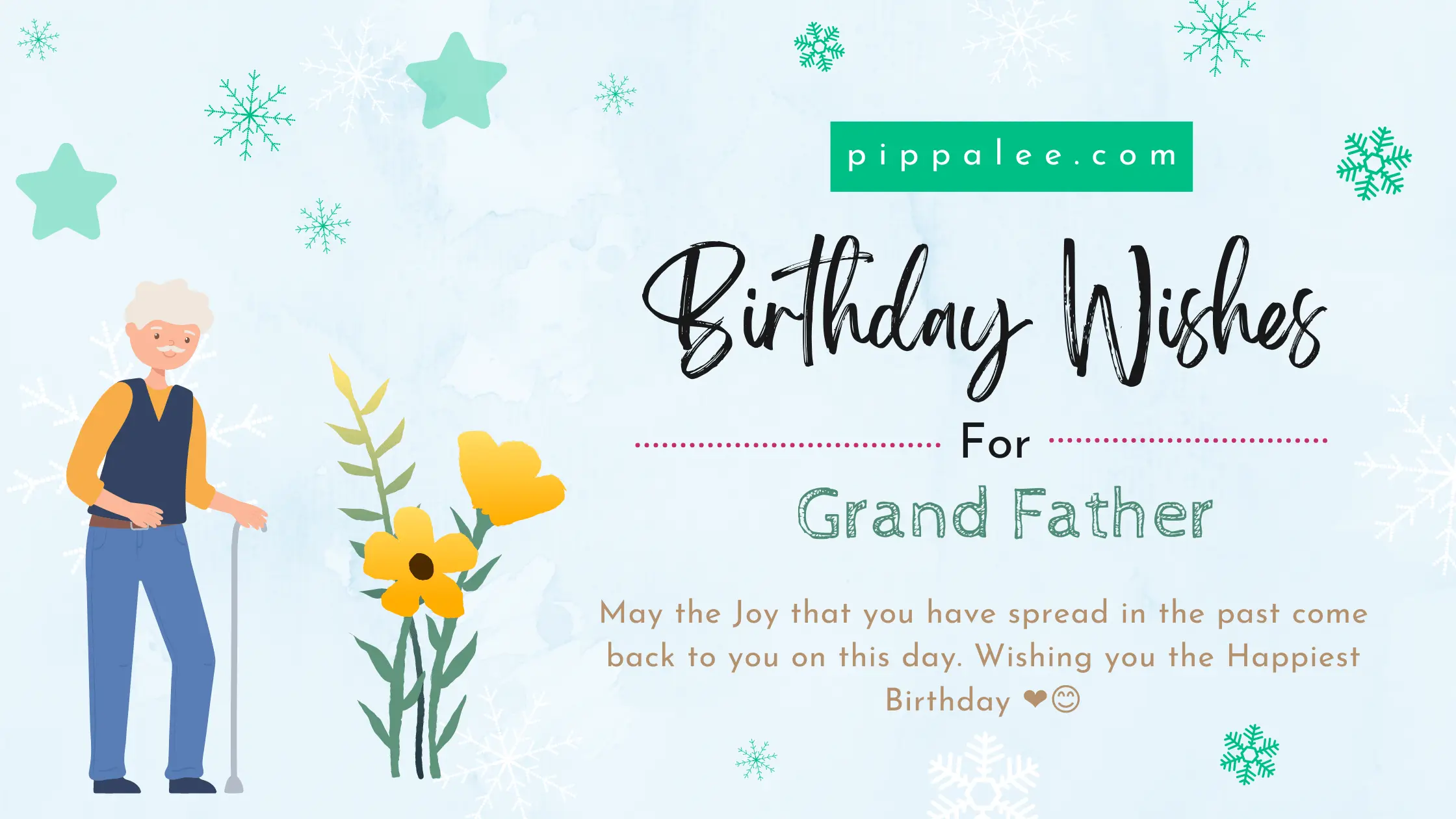 Birthday Wishes For Grand Father - Wishes & Messages