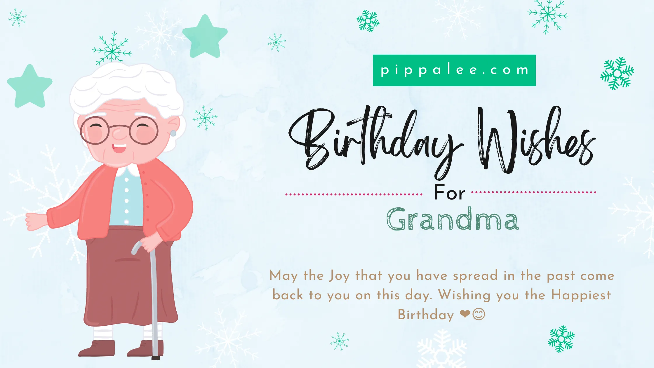 Birthday Wishes For Grand Mother - Warm Wishes