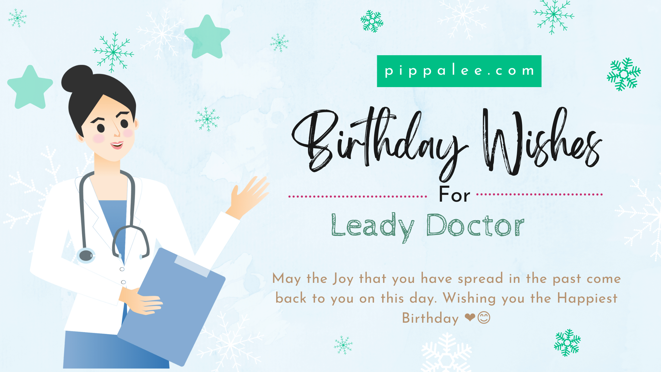 Birthday Wishes For Lady Doctor - Wishes & Messages