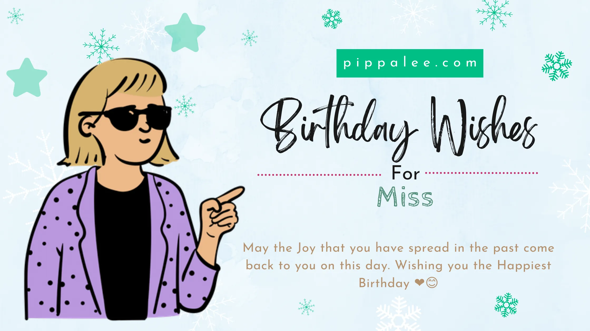 Birthday Wishes For Miss - Wishes & Messages