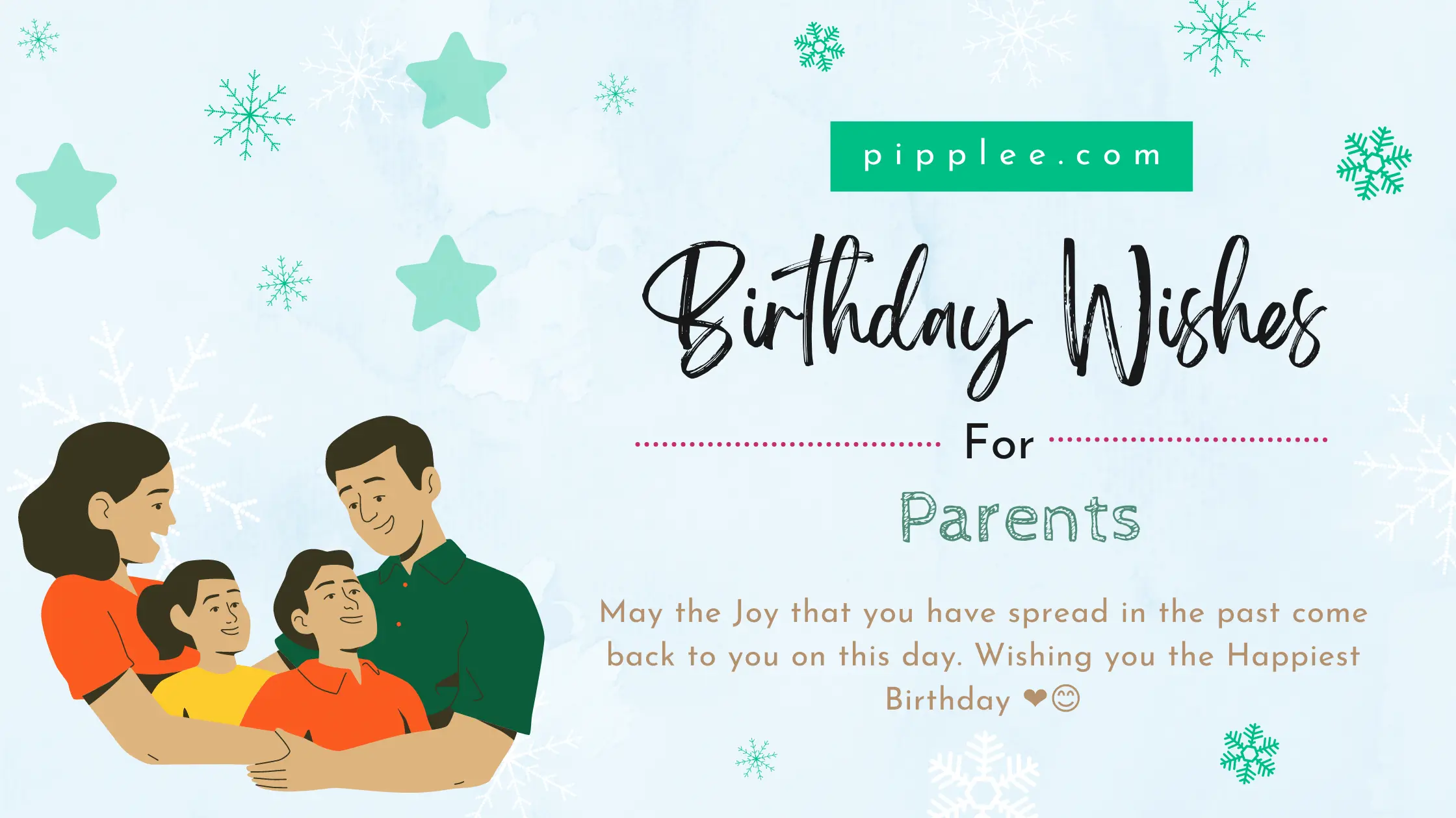 Birthday Wishes For Parents - Best Wishes Ever