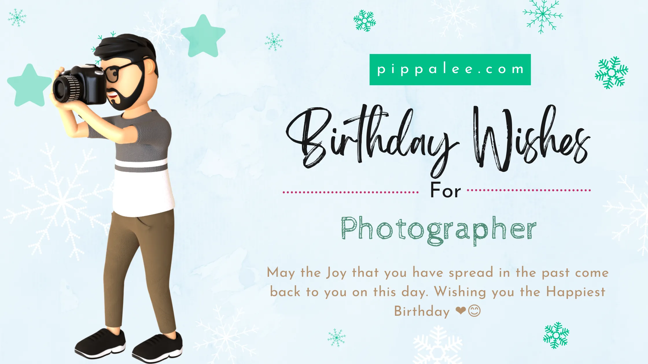 Birthday Wishes For Photographer - Wishes & Messages