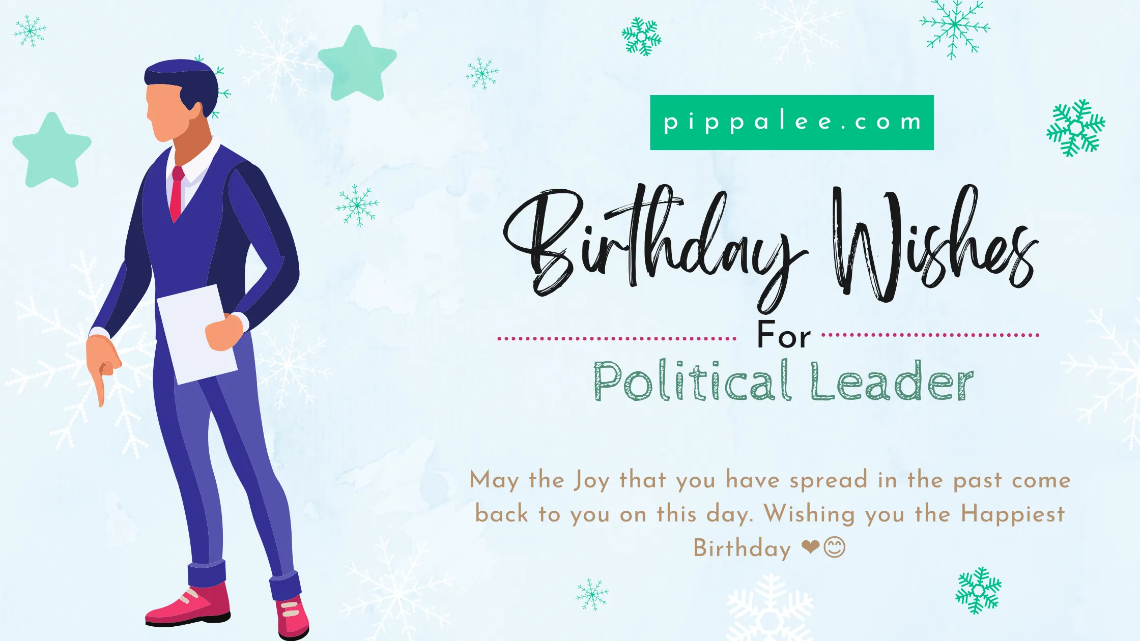 Birthday Wishes For Political Leader - Wishes & Messages