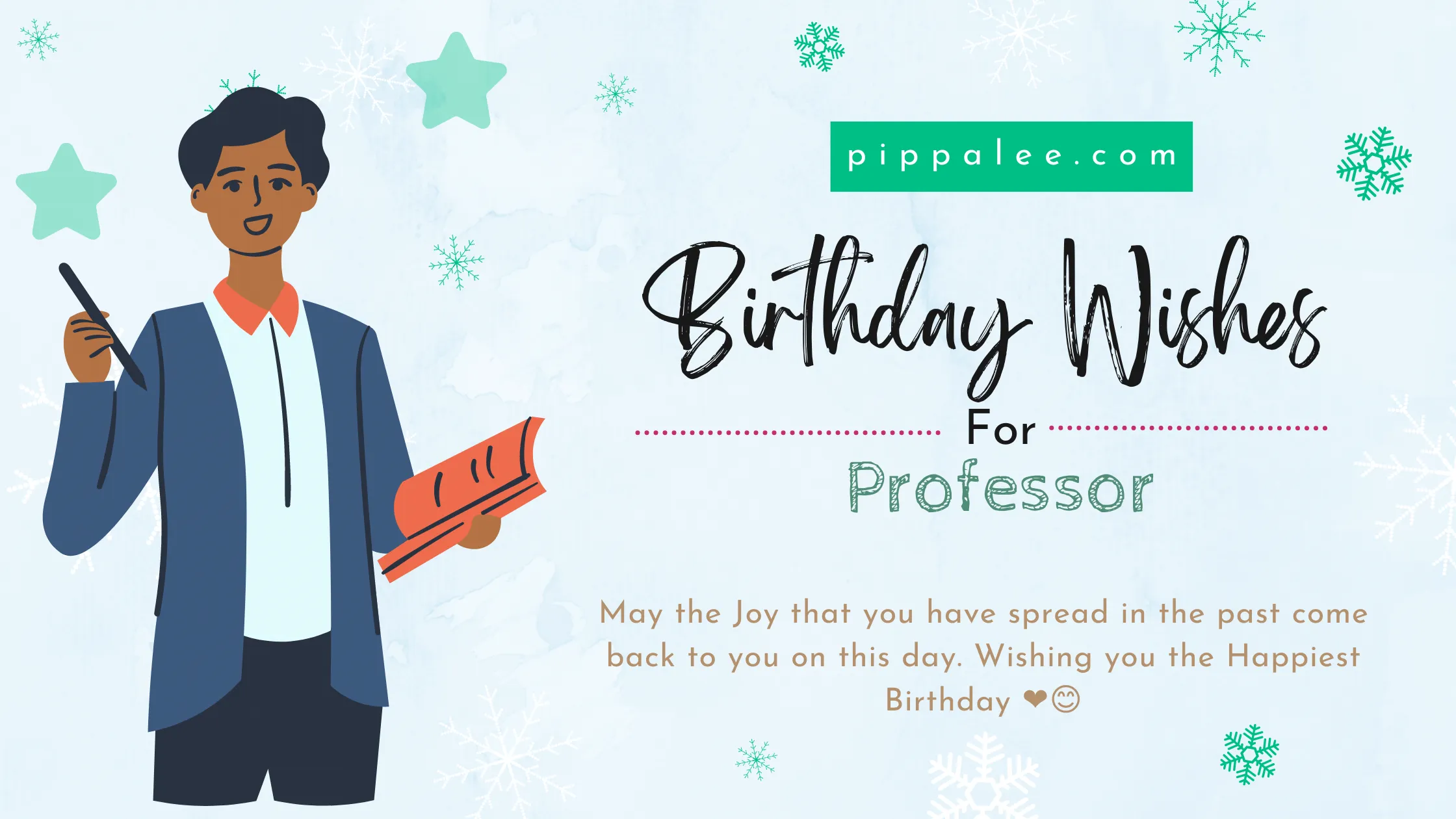 Birthday Wishes For Professor - Wishes & Messages