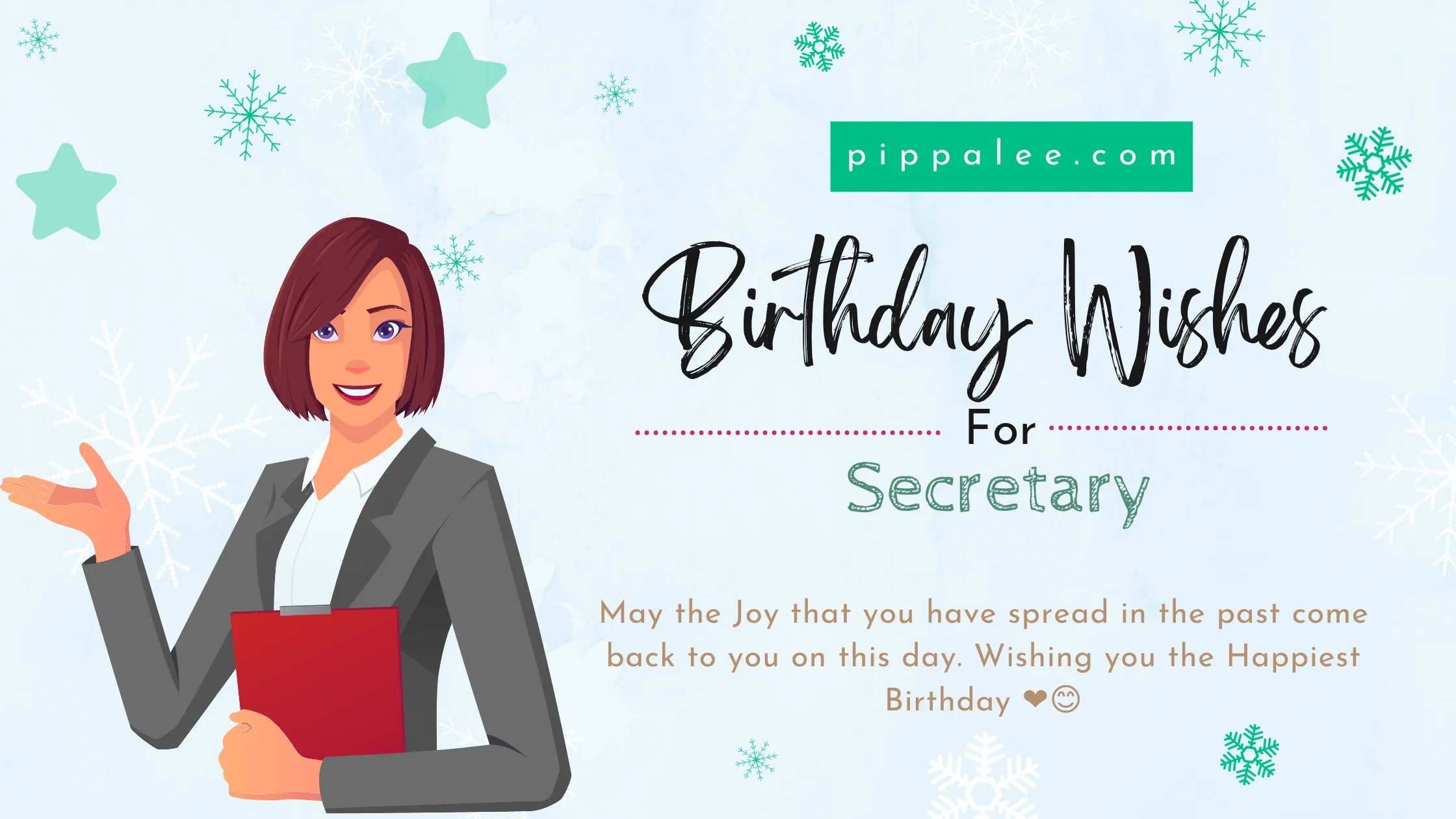 Birthday Wishes For Secretary - Wishes & Messages