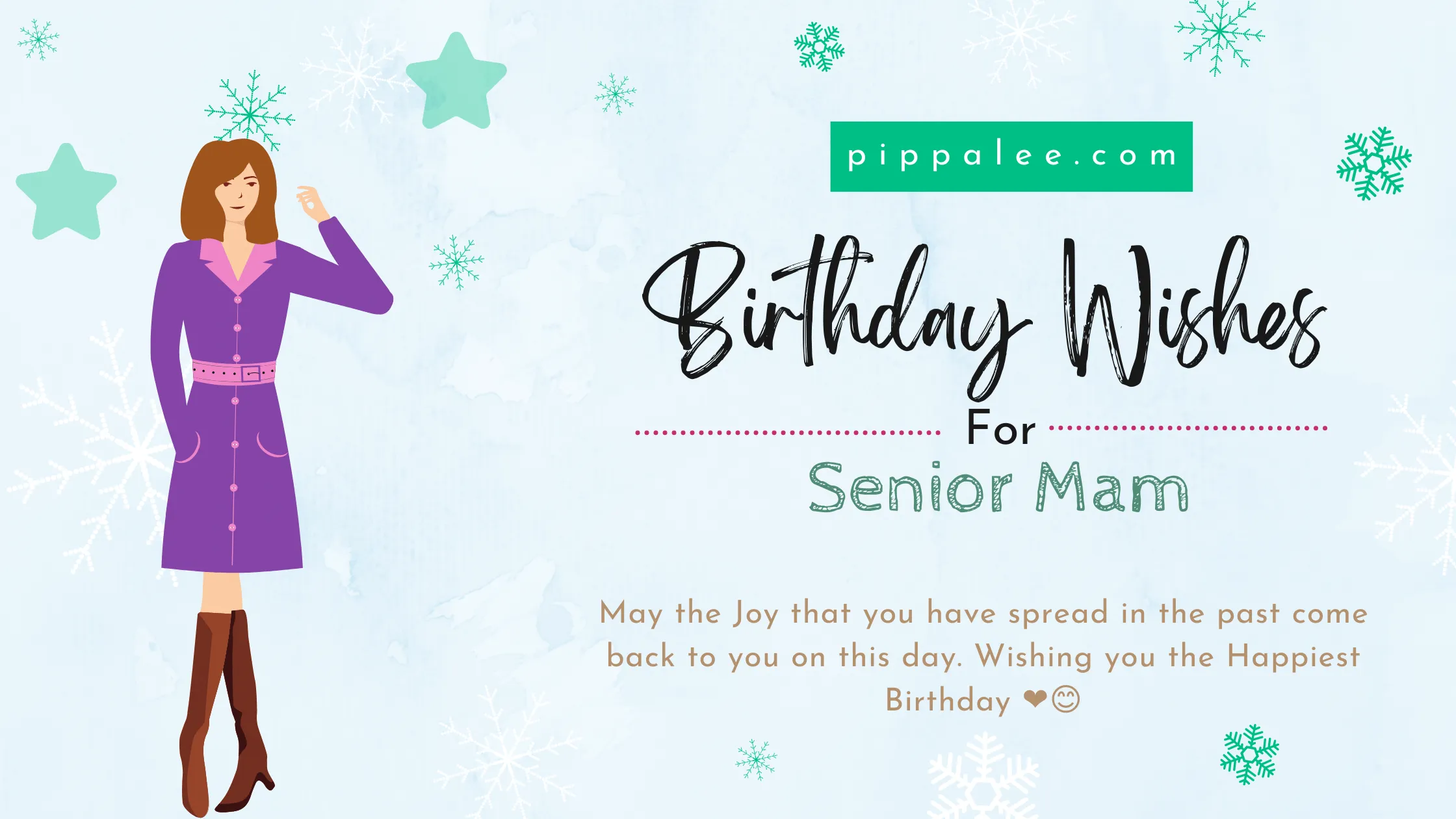 Birthday Wishes For Senior Mam - Wishes & Messages