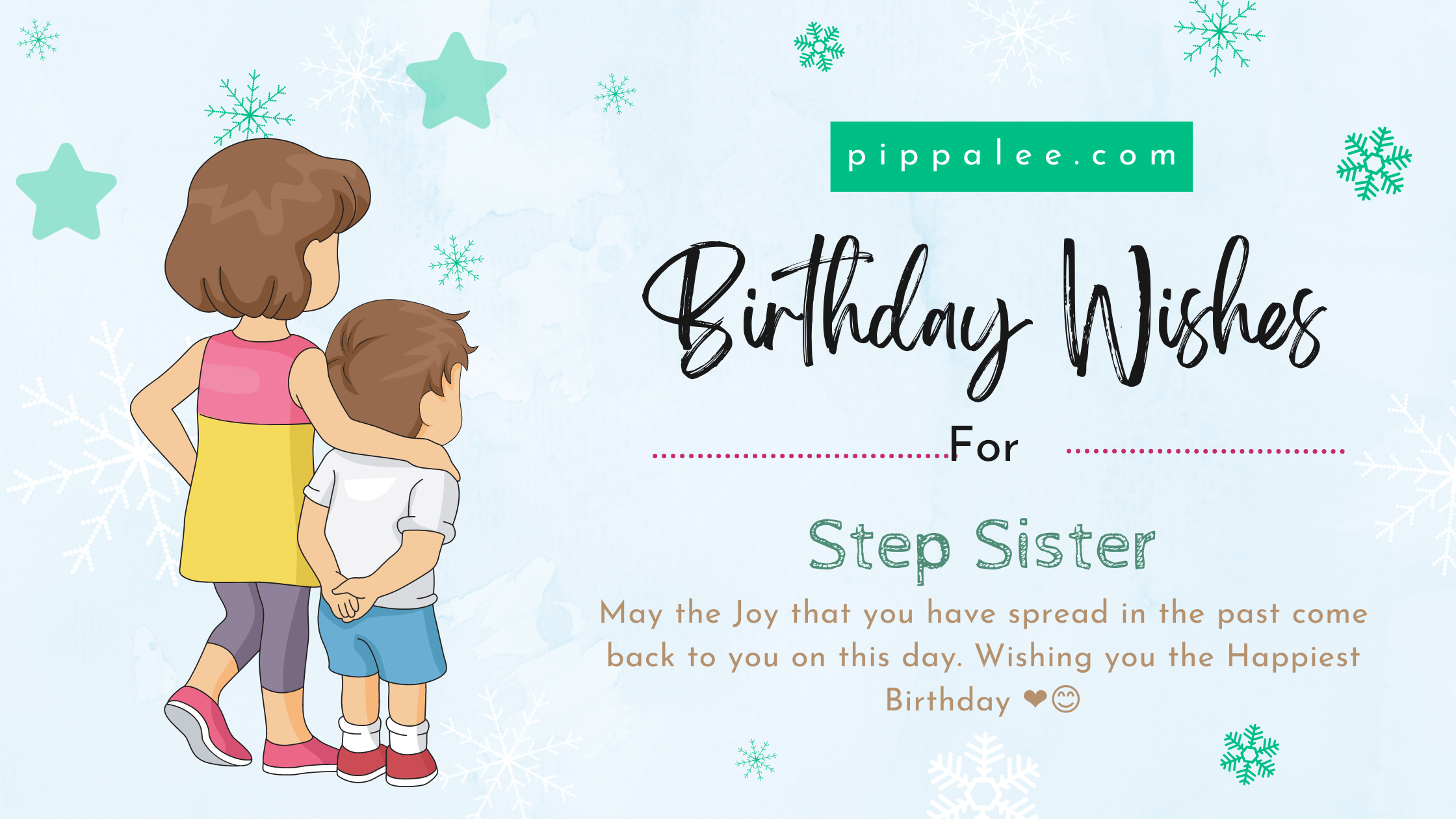Birthday Wishes For Step Sister - Wishes & Messages