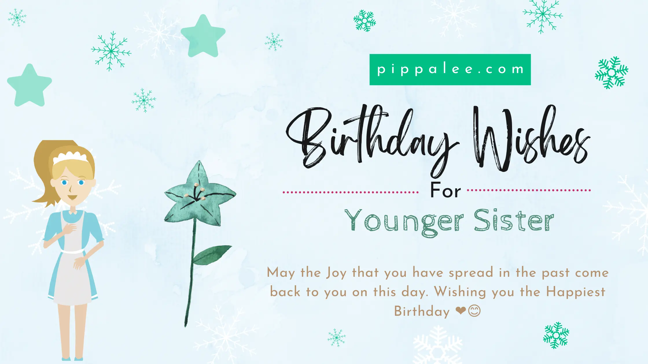 Birthday Wishes For Younger Sister - Wishes And Messages