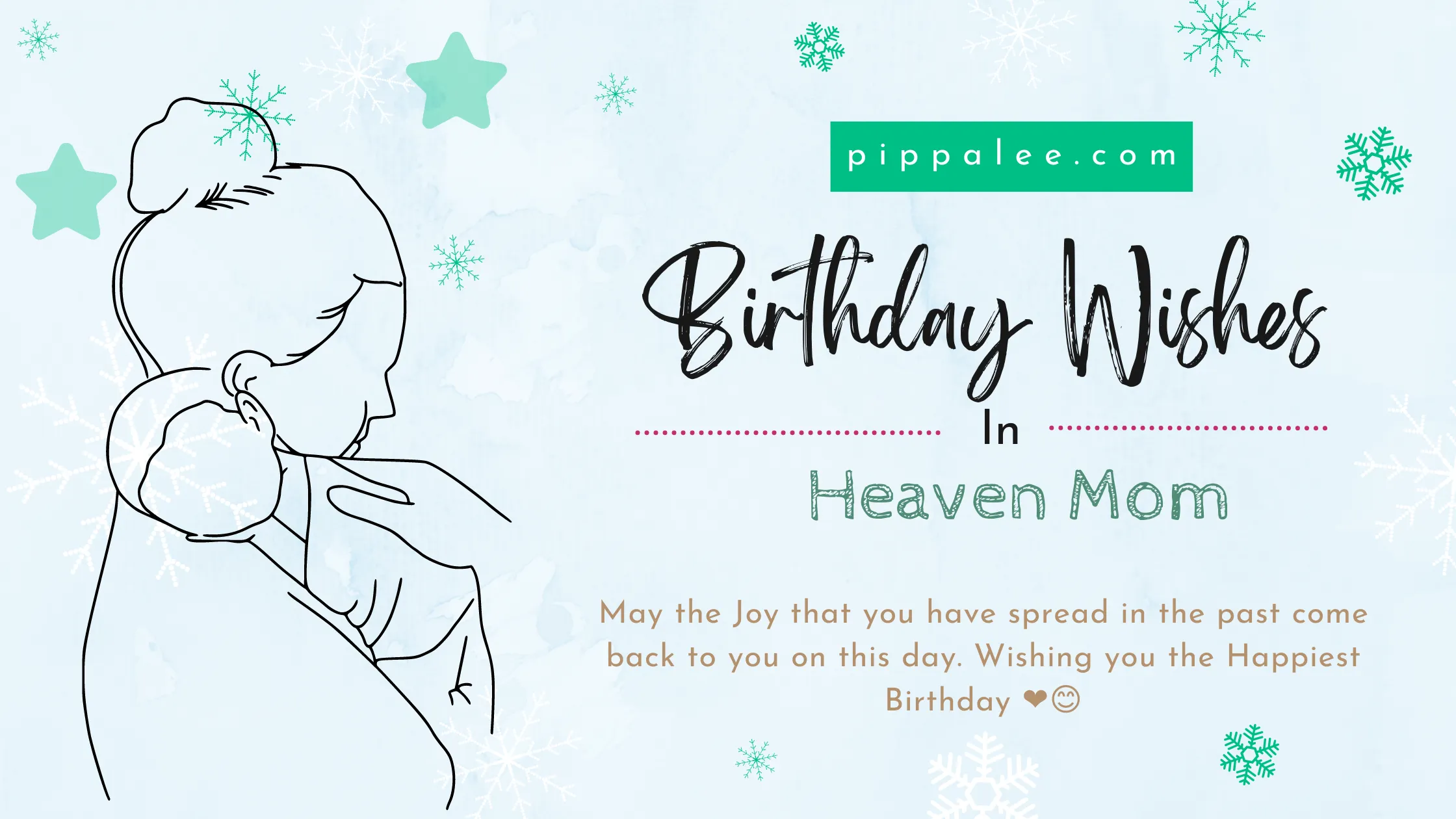 Happy Birthday in Heaven Mom - Wishes & Messages