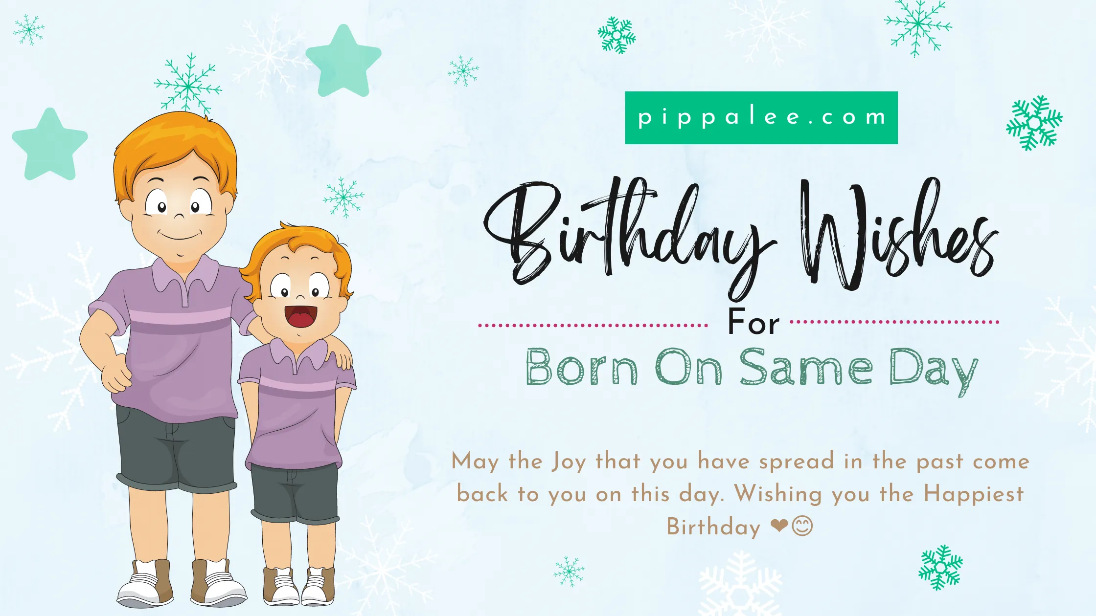 Born On Same Day Birthday Wishes - Wishes & Messages