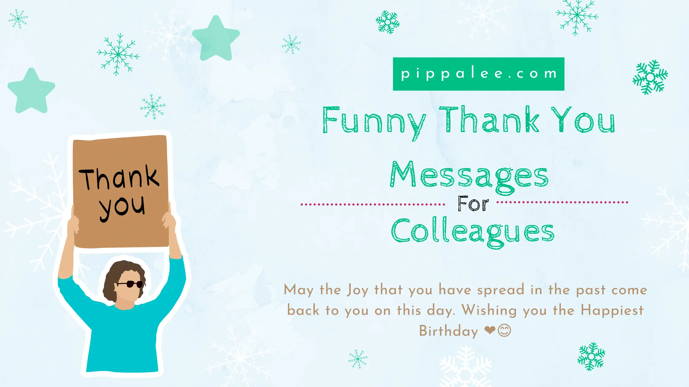 100+ Funny Thank You Messages for Colleagues - Cute Messages