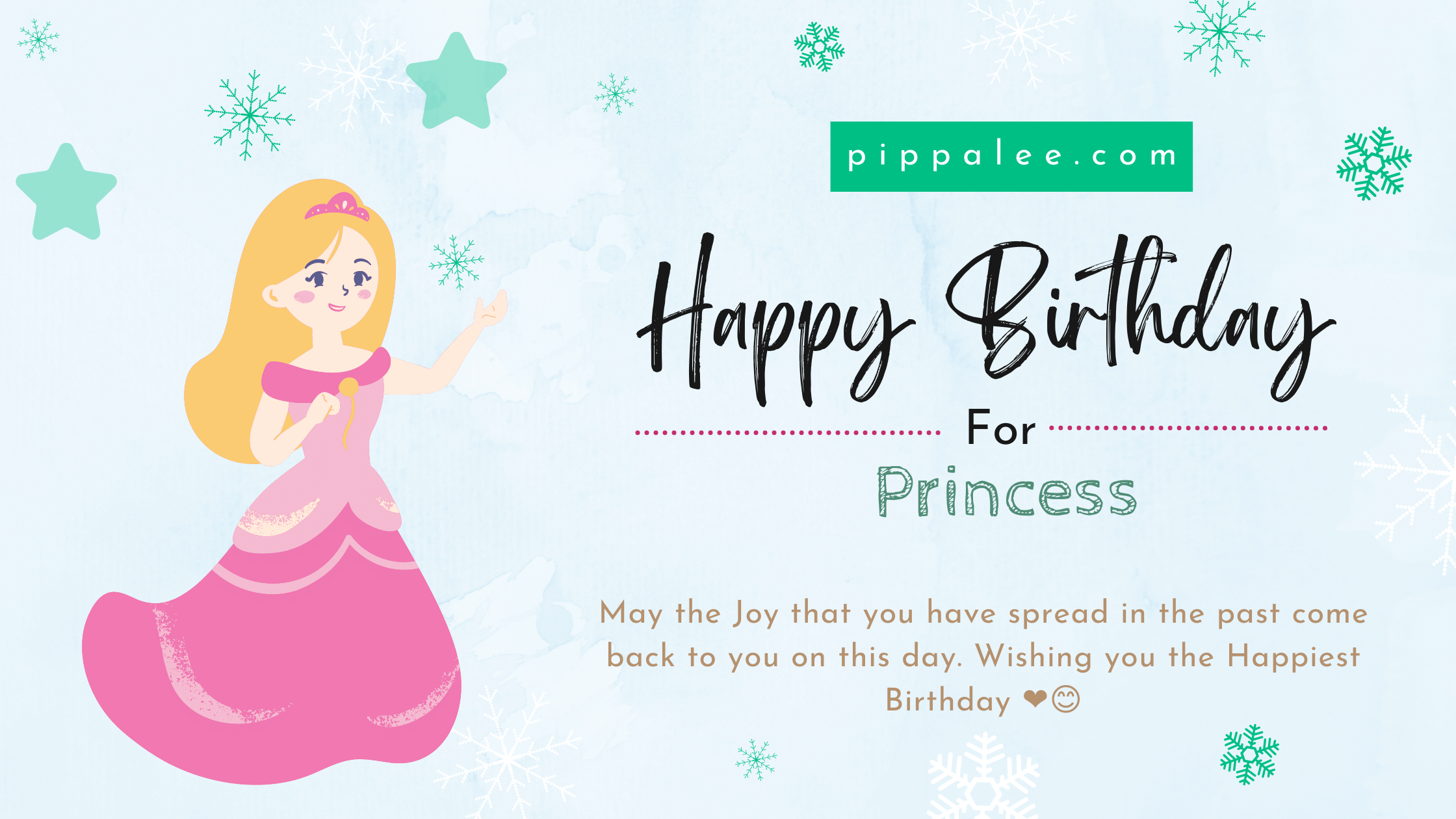 Happy Birthday for Princess - Wishes & Messages