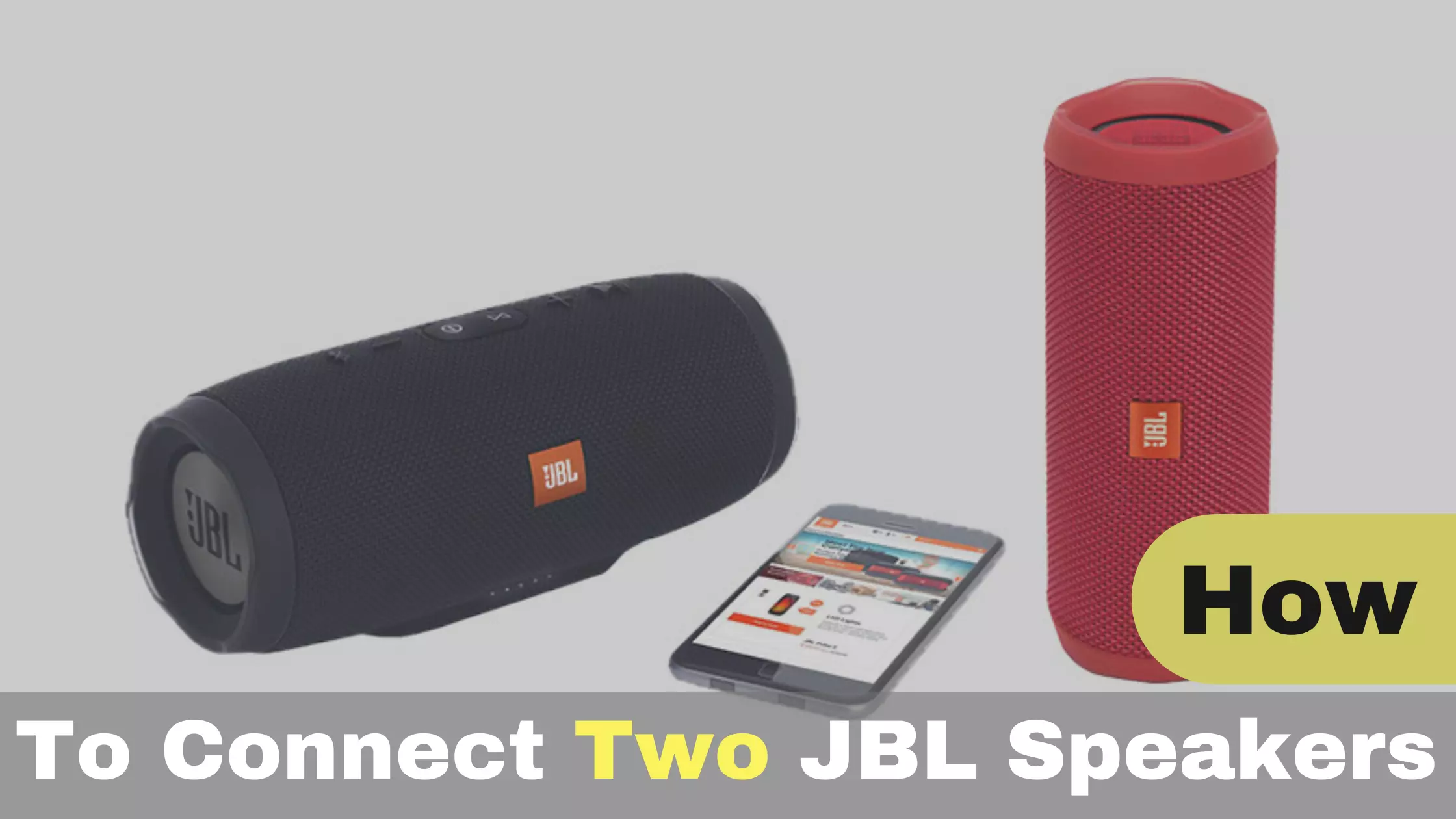 Onderdrukken Nationaal alleen How to Connect Two JBL Speakers? Step By Step Guide