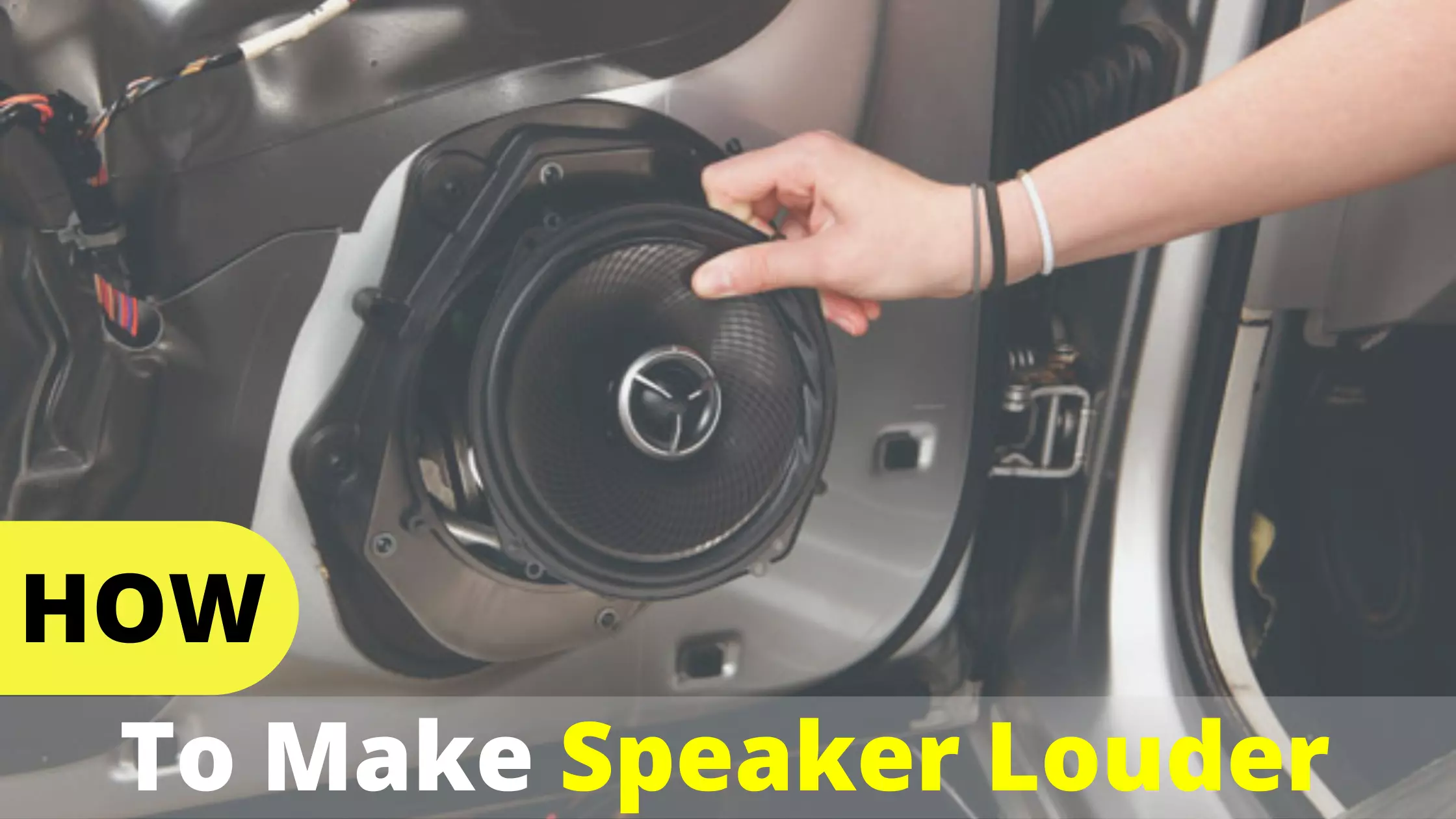 How to make speakers louder?