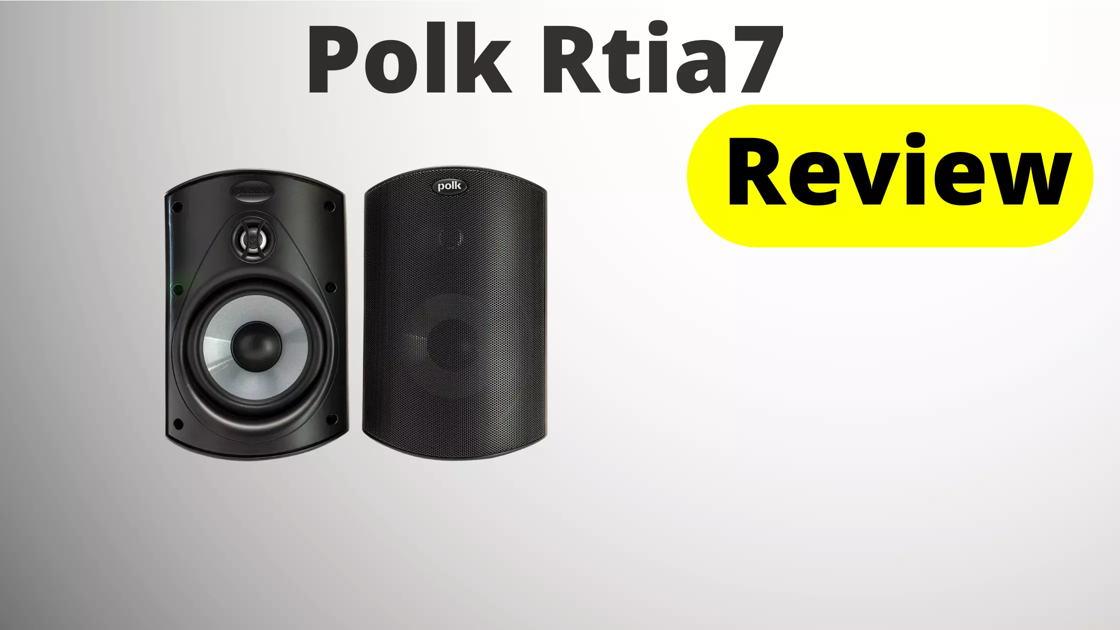 Polk rti A7 Review - Top Rated