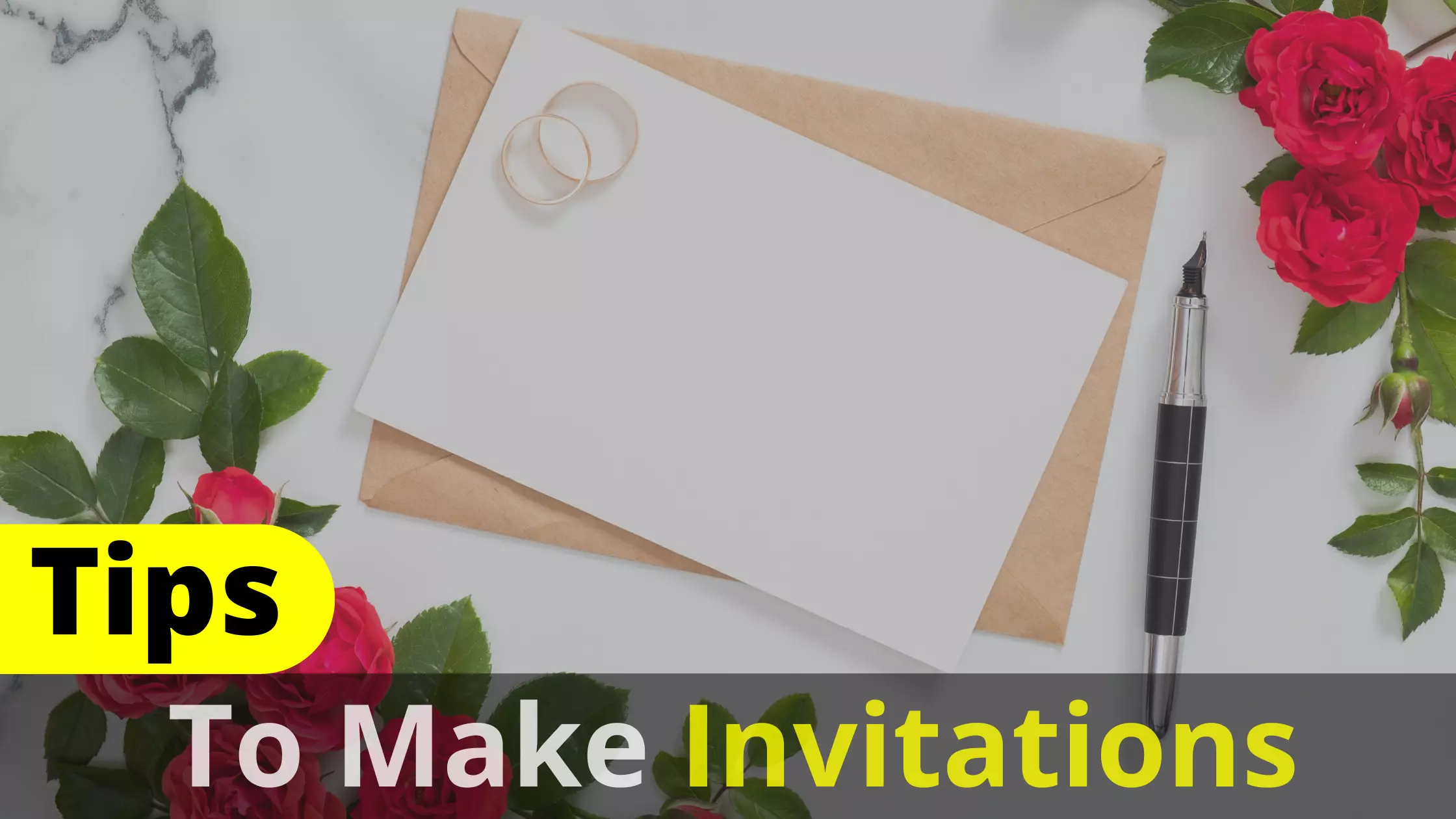 Tips to Make Your Invitations just like a Professional Designer